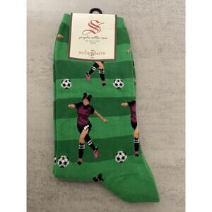 Socksmith Graphic Cotton Crew Socks (Soccer Star) W Onesize (9-11)